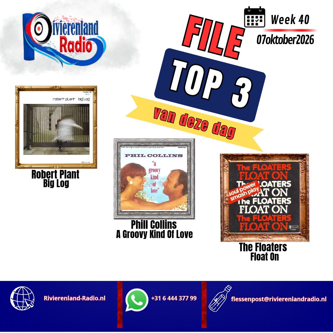 Deze drie klassiekers hoor je vanmiddag in de File Top 3